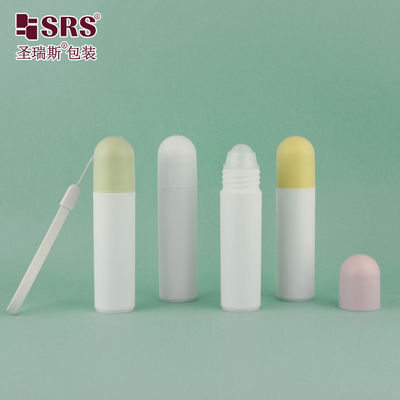 ซื้อ 20 มล. สีขาว PP PCR พลาสติกม้วนบนขวด สําหรับน้ํามันหอมน้ําหอมน้ํายารักษาตา การผลิตออนไลน์