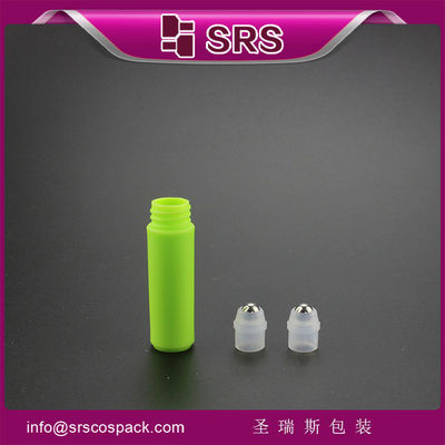 ซื้อ พลาสติกสีเขียวม้วนบนกระป๋องที่มีปริมรัดที่ปลอดภัย ปราศจากการรั่วของประเภทยา 5 มล กระป๋องม้วนน้ําหอม การผลิตออนไลน์