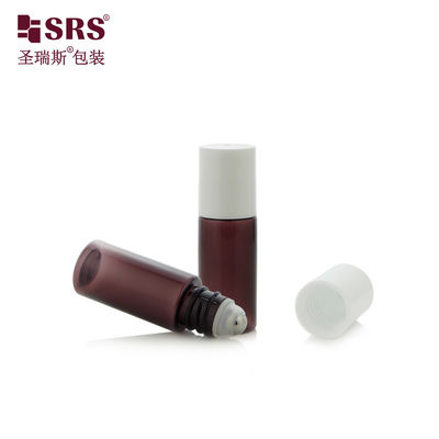ซื้อ PET18-15ml 20ml PET PCR กระป๋องพลาสติกม้วน Custom สีม่วงใส การผลิตออนไลน์