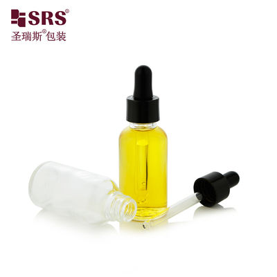 ซื้อ เซรั่มใบหน้า กระป๋องน้ํามันอิเซนเซียลแก้วใส การผลิตออนไลน์