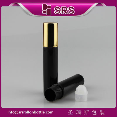 ซื้อ SRS ขวดน้ําหอม สีดํา สีพลาสติก สูงดี ขวดน้ําหอม 10 มิลลิลิตร กับลูกกลองพลาสติก การผลิตออนไลน์