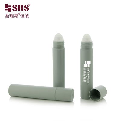 ซื้อ กระบอก 20 มิลลิลิตร ร้อนสีเทา แมท โมล์ด รอลล์ บนขวด พร้อมปลายสกรู และ PP โรเลอร์บอล Applicator สําหรับการบรรจุเครื่องกลิ่นหอม การผลิตออนไลน์