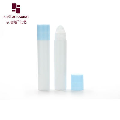 ซื้อ กระป๋องพลาสติก PP PCR สีน้ําแข็งใส พร้อมหมวกสกรูสีฟ้าและลูกกลองสําหรับการบรรจุยาเยียวยา การผลิตออนไลน์