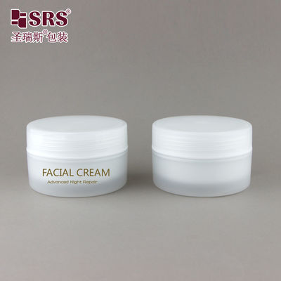 ซื้อ SRSJK-100g กระป๋องฟินซีช์แมทแบบแช่แข็ง พร้อมกระป๋องภายในสีขาว กระป๋องพลาสติก PP เซ็ตพร้อมฝาสําหรับเครื่องสําอางบัลซัมทําความสะอาด การผลิตออนไลน์