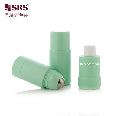ซื้อ ขวดโรลออน PP PCR แบบเติมได้ 50ml 75ml สำหรับเครื่องสำอางและผลิตภัณฑ์ระงับกลิ่นกาย การผลิตออนไลน์