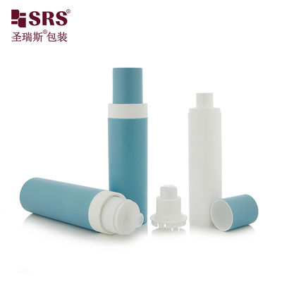 ซื้อ 50ml 100ml PP Refillable Airless Pump Bottle for Skin Care การผลิตออนไลน์