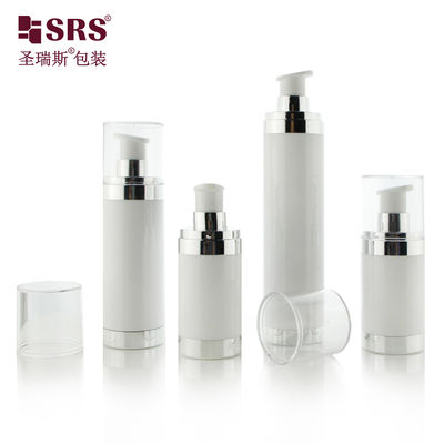 ซื้อ Refillable 15ml 30ml 50ml AS+PP Airless Pump Bottle for Cosmetics การผลิตออนไลน์