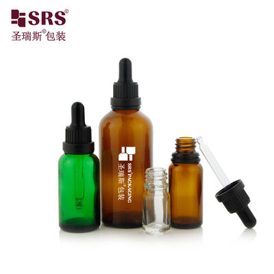ซื้อ กระปุกป้องกันการปลอมแปลงหัวขนาดใหญ่ 5ml 10ml 15ml 20ml 30ml 50ml กระปุกหยดแก้ว 100ml สําหรับการดูแลผิว การผลิตออนไลน์