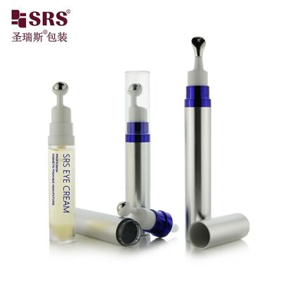 ซื้อ SRS 8ML 10ML 15ML กระปุกกระป๋องไม่มีอากาศบนกระป๋อง คุณภาพดี ขายร้อน กระป๋องนวดครีมตา การผลิตออนไลน์