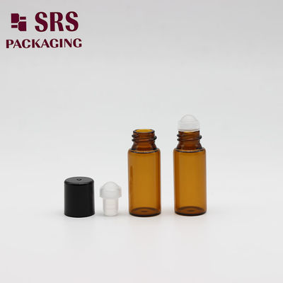 ซื้อ SRS ขายส่งปลีก ขนาดเล็ก ขนาดเปล่า สีแอมเบอร์ กระปุกน้ําหอมกระจก 3 มิลลิตร การผลิตออนไลน์