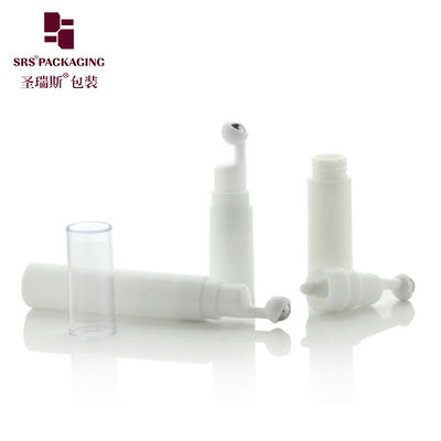 ครีมดวงตา พลาสติกม้วนบนเครื่องใช้ ขวดขาว 6ML 12ML 15ML