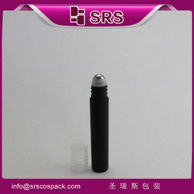 สีดํา RPP ซีรีส์ 7ml Roll On กระป๋องสําหรับอารมัมเทราเปียกกันรั่วและดูแลบุคคล