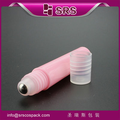 พลาสติกสีชมพูม้วนบนกระป๋อง ปิดกันรั่ว ปริมาณยา 7ml กระป๋องม้วน