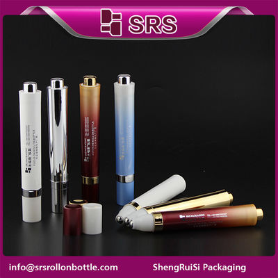 สารสําอาง Packaging Supplier Design กระป๋องม้วนไม่มีลม 10ml กระป๋องม้วนดันสําหรับครีมตา