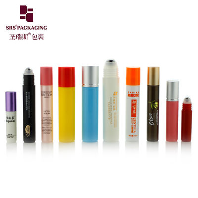 ผิวเรียบ 20 ml กระบอกกลม PP พลาสติกม้วนบนขวด สําหรับการดูแลตา