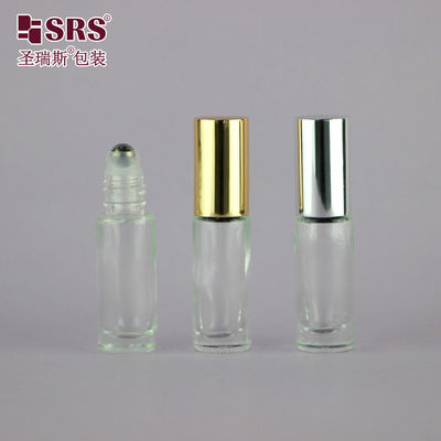 BLPM Glass Roll On Bottle ปรับปรุงตามต้องการ 4ml 5ml 8ml 10ml สําหรับการใช้ในการดูแลบุคคล