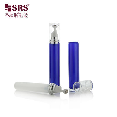 LR001-15/20ML กระป๋องม้วนอะคริลิค สีน้ําเงิน สะพาย สีกับกระเป๋าสะพายเงินที่สว่าง