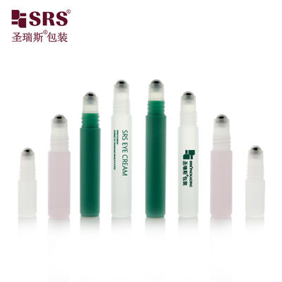 RPPH-8ML กระป๋องสีเขียวแดงทรงตัวยาวบางแบบกําหนดเอง ด้วยลูกกลองม้วนเหล็ก