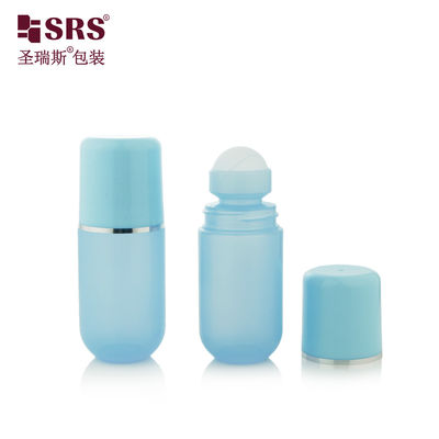 RPPA-50ml Blue Deodorant Hollow Roller Ball Applicator กระป๋องสําหรับลดไข้