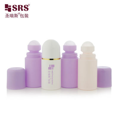 RPPC-60ml 2oz PP พลาสติกม้วนบนกระป๋อง applicator สําหรับอาการปวดกล้ามเนื้อกีฬา