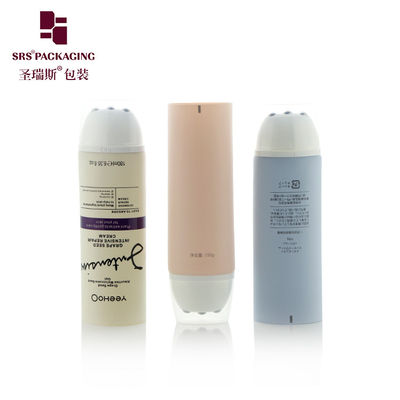 ควันสีน้ําเงิน Custom Flat Oval Soft Cosmetic Tube D50mm พร้อมเครื่องใช้ม้วน