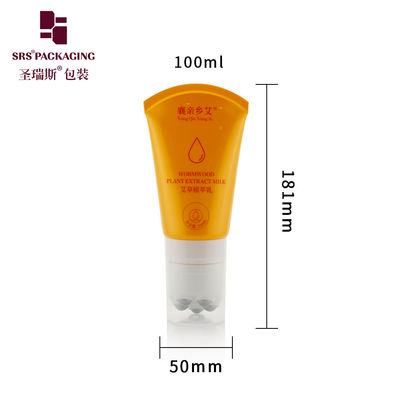 PE Custom Multiple Roller Ball Tube D50mm ด้วยระบบล็อคคลุมปกใส