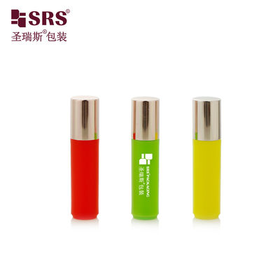 RPA ((S) - 2ML กระป๋องลูกกลองเหล็ก PP รอบว่างสําหรับบรรจุตัวอย่างน้ําหอม