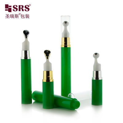 A0031 โลชั่นปั๊มพลาสติกแบบไม่มีอากาศ 5ml 10ml 15ml กล่องม้วนแบบไม่มีอากาศ สําหรับครีมตา