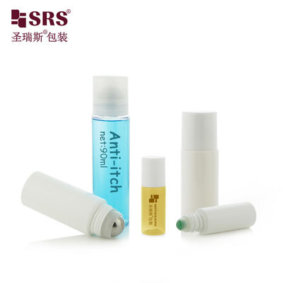 PET30-90ML โรลล์พลาสติกโปร่ง PET บนขวดด้วยลูกกลอง 304 SUS