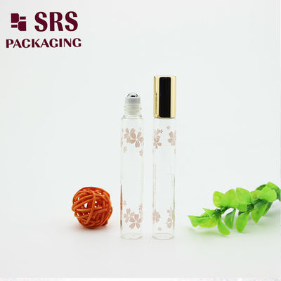 SRS 10 ml กล่องกล่องแก้วสีโปร่งสําหรับน้ํามันอีเซียล