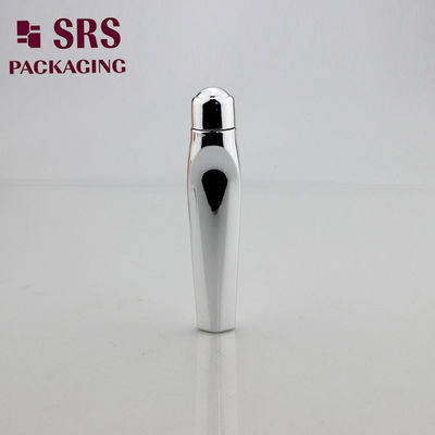SRS แพคเกจ พลาสติกเปล่า สีเงิน 15 มิลลิลิตร PETG รอยบนขวด