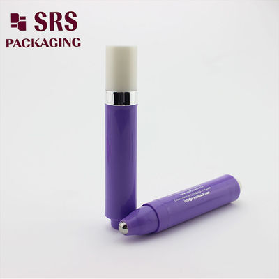 SRS หรู 10 ml พลาสติก สีม่วง สีสําอางค์ หนังลมบนขวด