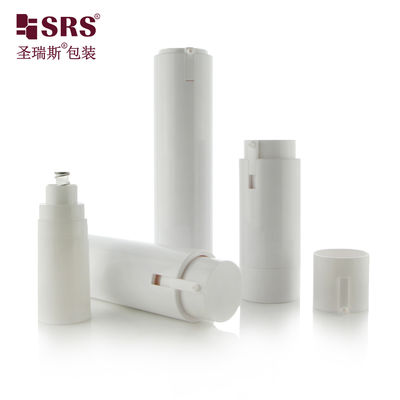 Refillable Airless Pump Bottle 15ml 30ml 50ml for Skin Care Serum