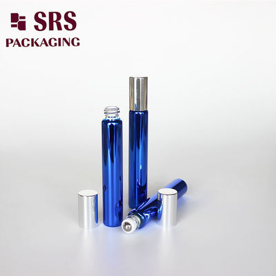 SRS Cosmetic กล่องแก้วสีน้ําเงิน 10 มิลลิลิตรว่าง