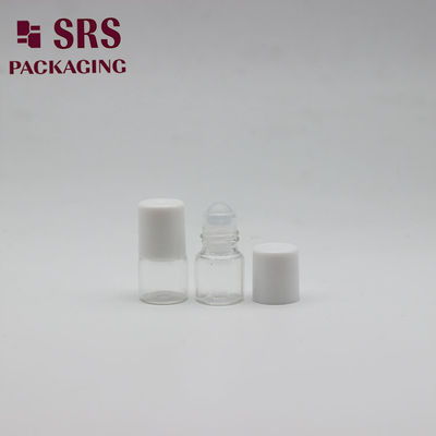 SRS เครื่องสําอางสีเปล่า น้ําหอมขนาดเล็ก 1 มล กระปุกแก้วใส