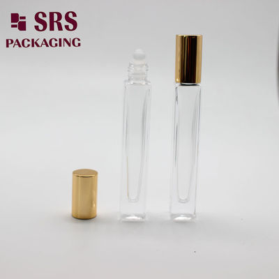 SRS เครื่องสําอางทรงสี่เหลี่ยม กล่องกล่อง 10 มิลลิลิตรว่างบนขวดน้ําหอม