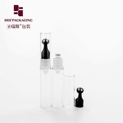 พิมพ์เปล่าแบบกลมไม่มีลม 10 ml 12 ml พลาสติกม้วนบนขวด applicator