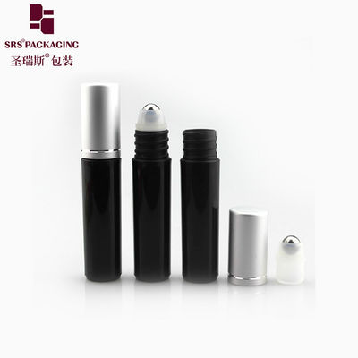 RPA-5ML กระป๋องม้วนสีดํา ปลายหมัก มี 5 มล ถังลูกกลองม้วนที่มีกระป๋องลูกกลองเหล็กในโลหะ