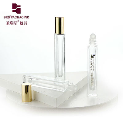 GB2-10ml กระป๋องน้ําหอมกระจกว่าง พร้อมโลโก้ทอง