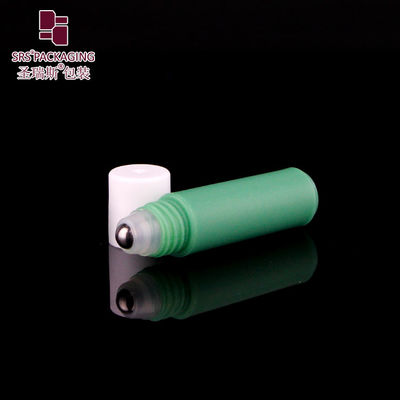 Eco Friendly PP Roll On Bottle White Screw Cap โรลล์เหล็กไร้สแตนเลสบนถัง