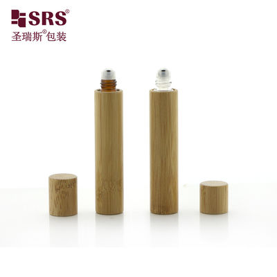 พกพา 10ML เปียกไม้ยาง Roll On กับไม้ยาง Cap กระป๋อง Amber กระป๋องใส หน้าต่างกระป๋อง