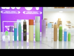 กระป๋องลูกกล่องพลาสติก PP ข้างเปล่าที่มีลูกกล่อง RPP